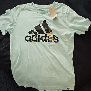 Adidas aqua Tee with Graphic Logo